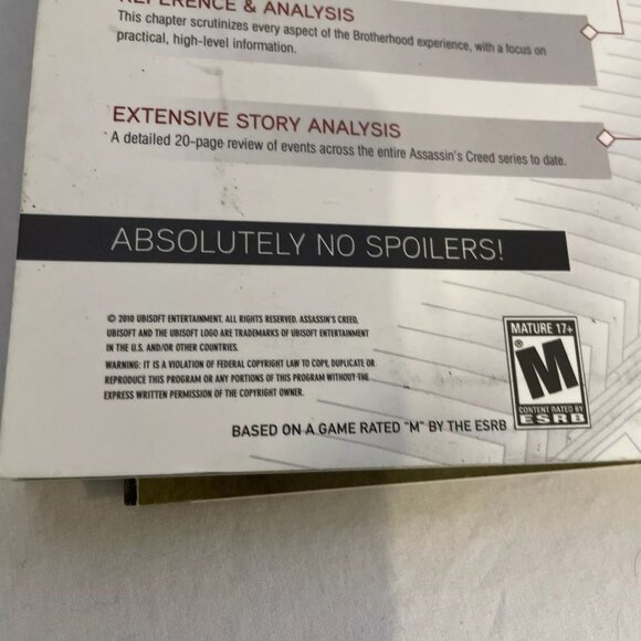 Assassin's Creed Brotherhood The Complete Official Guide by Piggyback (Pape - Picture 8 of 8